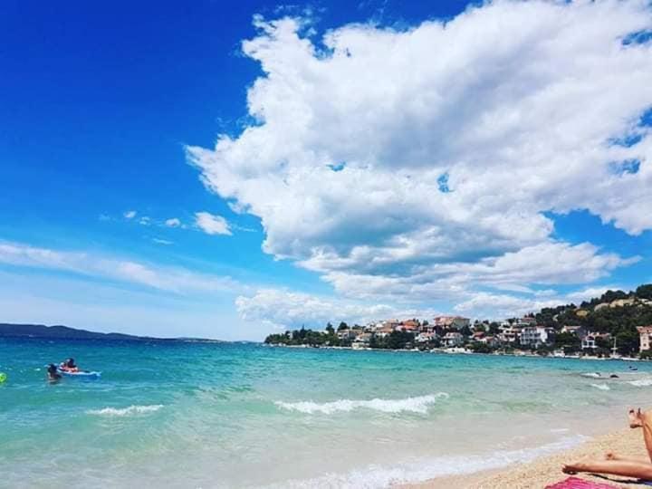 Braco Apartments By The Sea With A Sea View Žaborić Exteriér fotografie